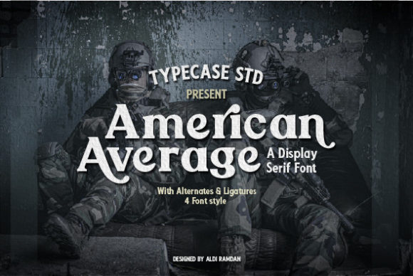 American Average: A Serif Font That Feels Like Home