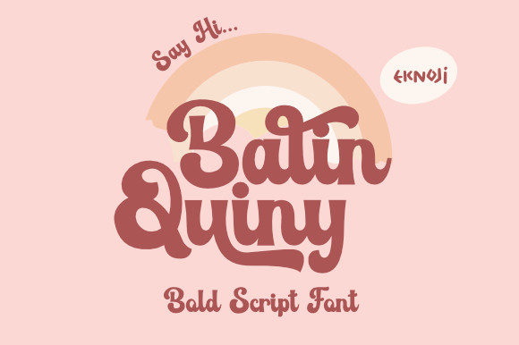 Balin Quiny: A Bold Handwritten Font for Editorial Impact