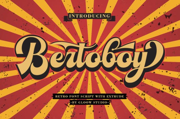 Bertoboy: A Retro Script Font That Elevates Digital Branding