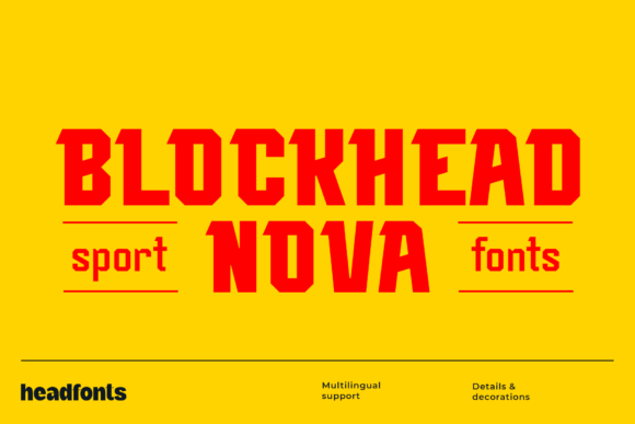 Blockhead Nova: A Display Font That Anchors Editorial Mood