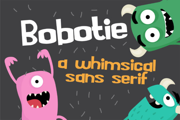 Bobotie: A Whimsical Sans Serif Font for Digital Branding
