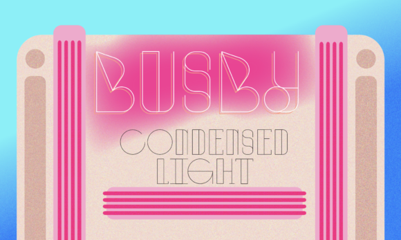 Busby Condensed Light: A Thoughtful Display Typeface for Editorial Calm