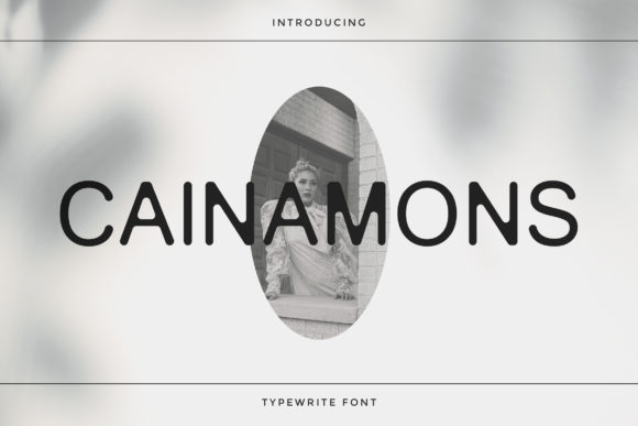 Cainamons: A Refined Sans Serif for Editorial Design