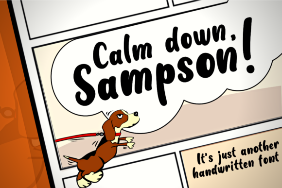 Calm Down Sampson: A Retro Handwritten Font That Actually Works