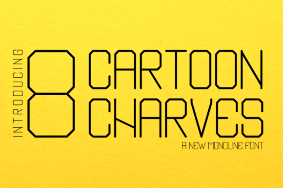 Cartoon Charves: A Playful, Retro-Inspired Font for Handmade Creators