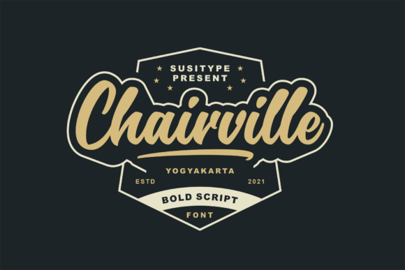 Chairville: A Bold Handwritten Font That Elevates Real Small Business Branding