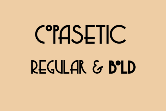 Copasetic: A Retro Sans Serif That Makes Campaigns Click