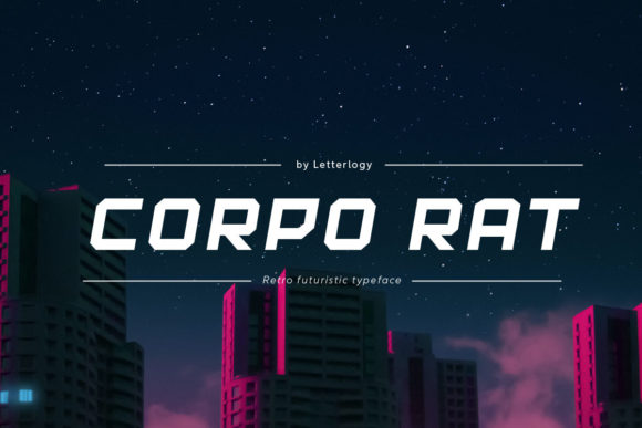 Corpo Rat: A Retro-Futuristic Sans Serif for Memorable Branding