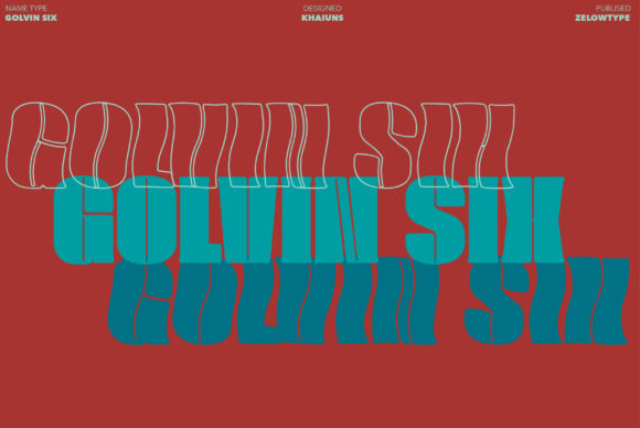 Golvin Six: A Retro Serif Font That Builds Brand Trust