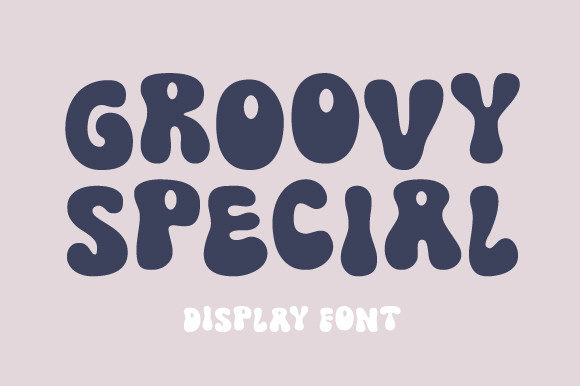 Groovy Special: A Bold Display Font for Editorial Confidence
