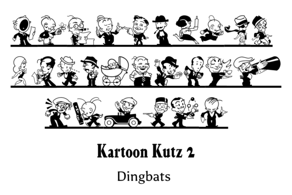 Kartoon Kutz 2: A Playful Display Typeface for Light-Hearted Editorial Moments