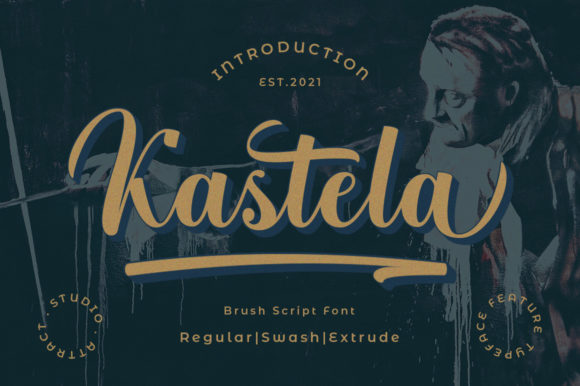 Kastela: A Bold Handwritten Font for Campaign Headlines