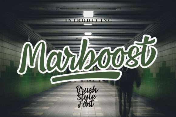 Marboost: A Bold Handwritten Font That Makes Your Brand Feel Real