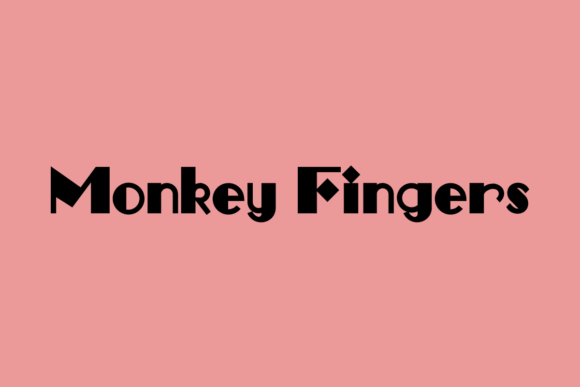 Monkey Fingers: A Playful Display Font with Editorial Warmth