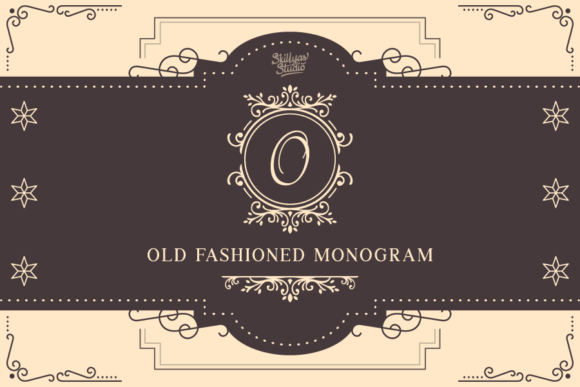 Old Fashioned Monogram: A Decorative Font That Elevates Handmade Goods