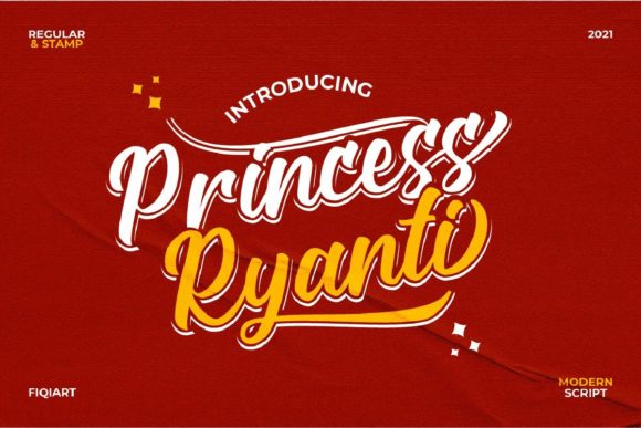 Princess Ryanti: A Bold Handwritten Font for Editorial Impact