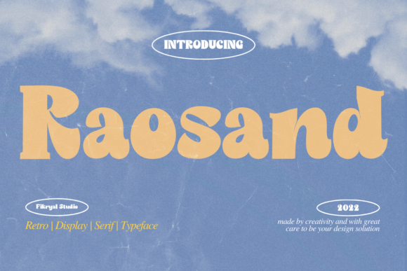 Raosand: A Thoughtful Serif for Editorial Calm
