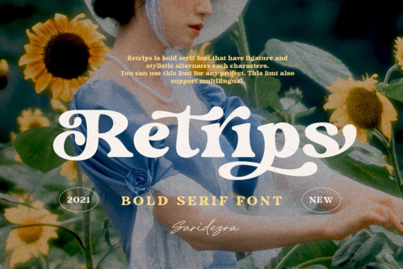 Retrips: A Playful Serif Font for Scroll-Stopping Marketing
