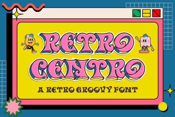 Retro Centro: A Groovy Serif Font That Actually Works