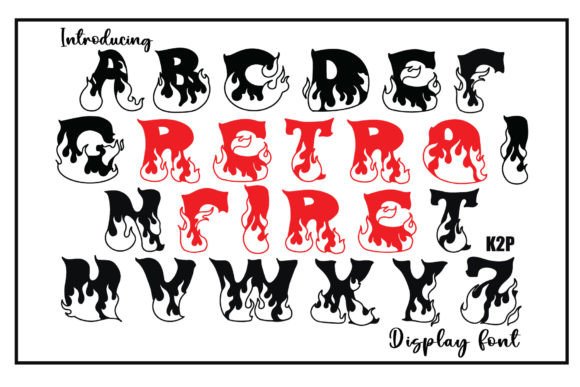 Retro Fire: A Bold Display Font for Scroll-Stopping Campaigns