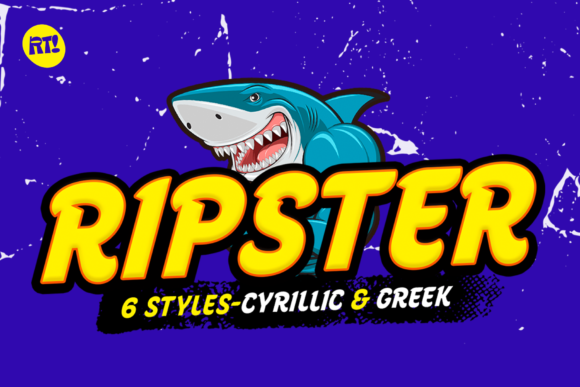 Ripster: A Paint-Brushed Display Font That Feels Like Summer