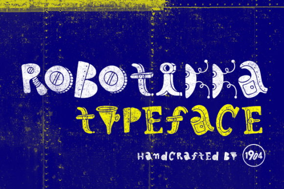 Robotikka: A Retro-Styled Decorative Font for Scroll-Stopping Campaigns
