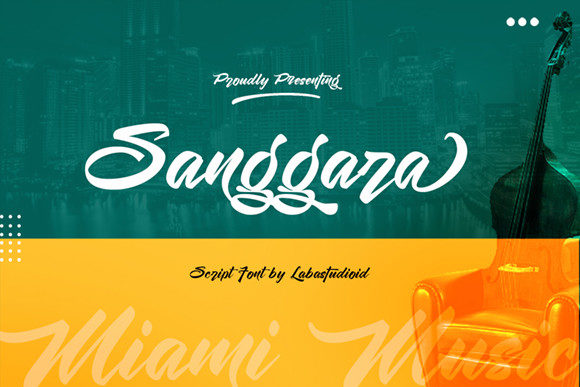Sanggara: A Handwritten Font for Editorial Warmth and Retro Clarity