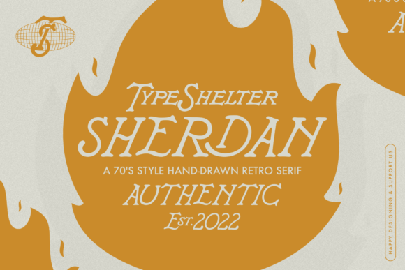 Sherdan: A Retro Serif for Editorial Impact