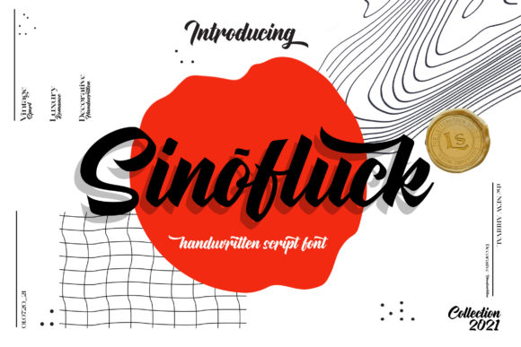 Sinofluck: A Retro Handwritten Font for Editorial Impact