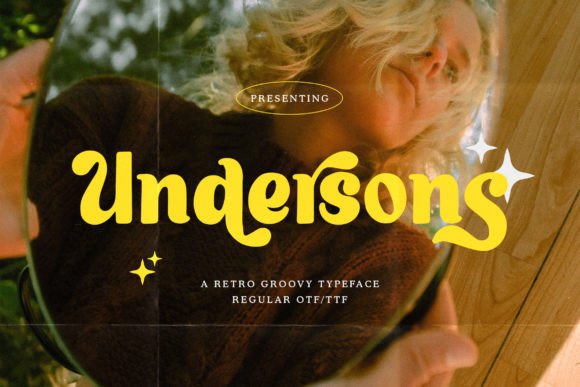 Undersons: A Groovy Retro Slab Serif Font for Digital Branding