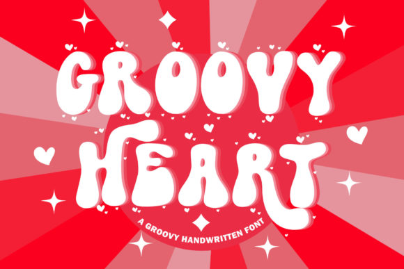 XGroovy Heart Font: A Retro-Infused Display Typeface for Authentic Branding